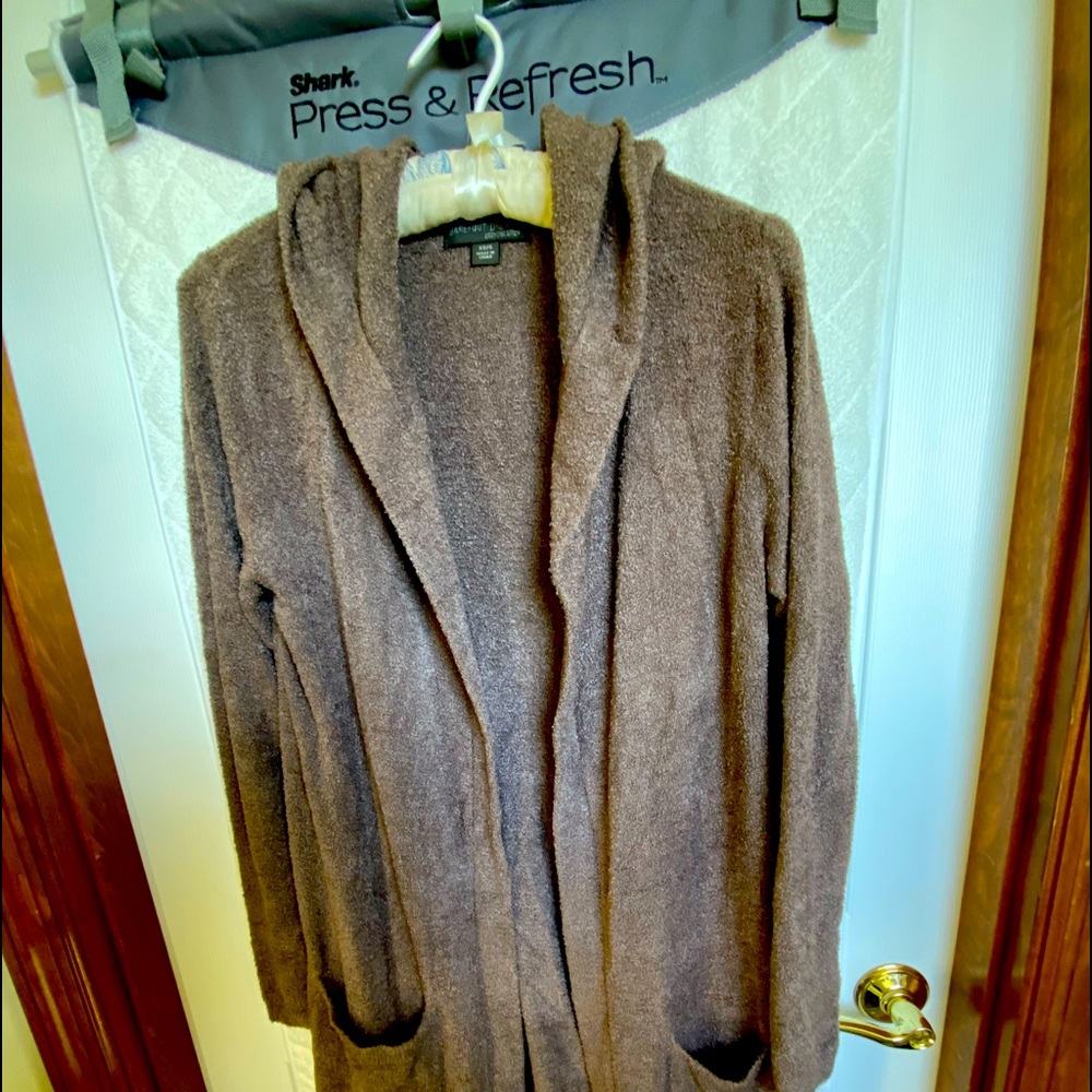 Barefoot Dreams Cozychic Lite Hooded Cardigan Size XS/S